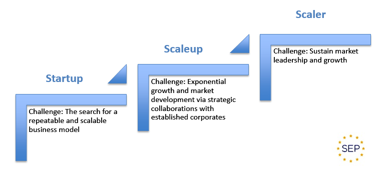 Una scaleup è generalmente una startup che ha superato la fase iniziale di avvio e ha dimostrato di avere una valida idea imprenditoriale e un modello di business sostenibile.