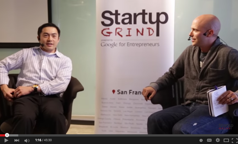 Alfred Lin (Sequoia Capital) at Startup Grind San Francisco