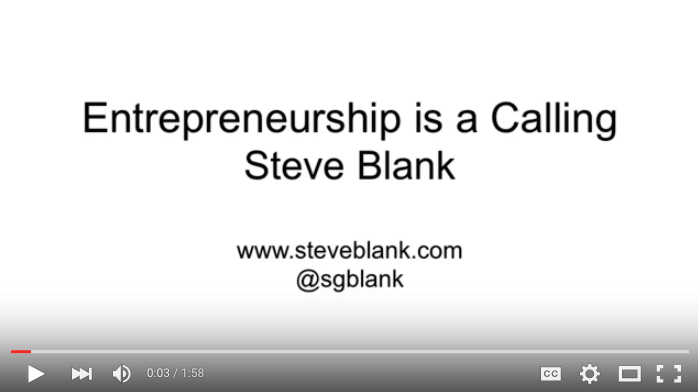Entrepreneurship is a Calling – 2 Minutes to See Why