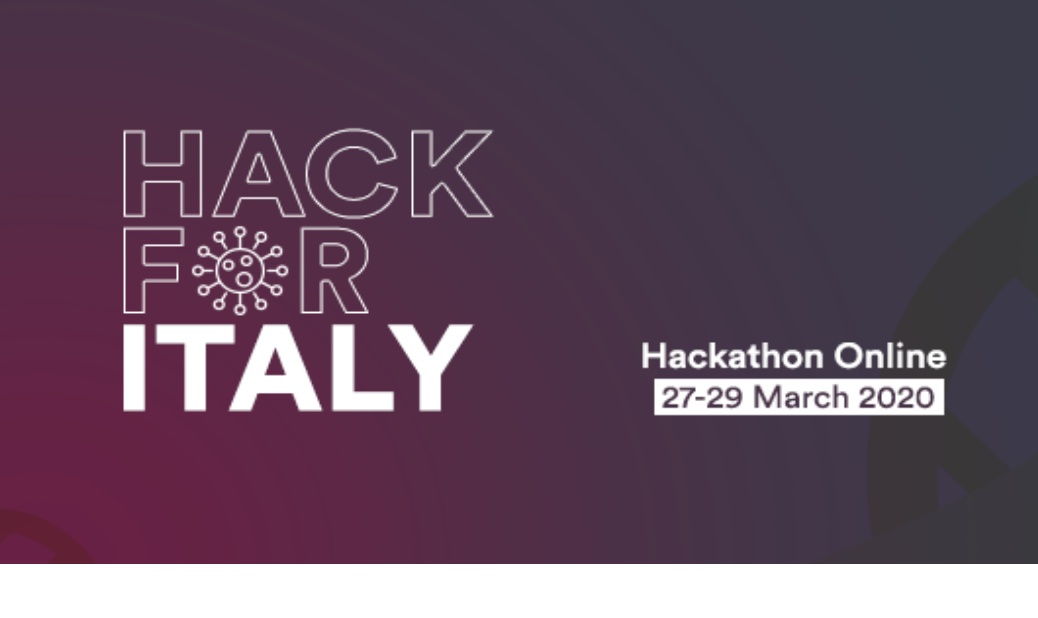 Hack for Italy, da domani l’hackathon online contro Covid-19