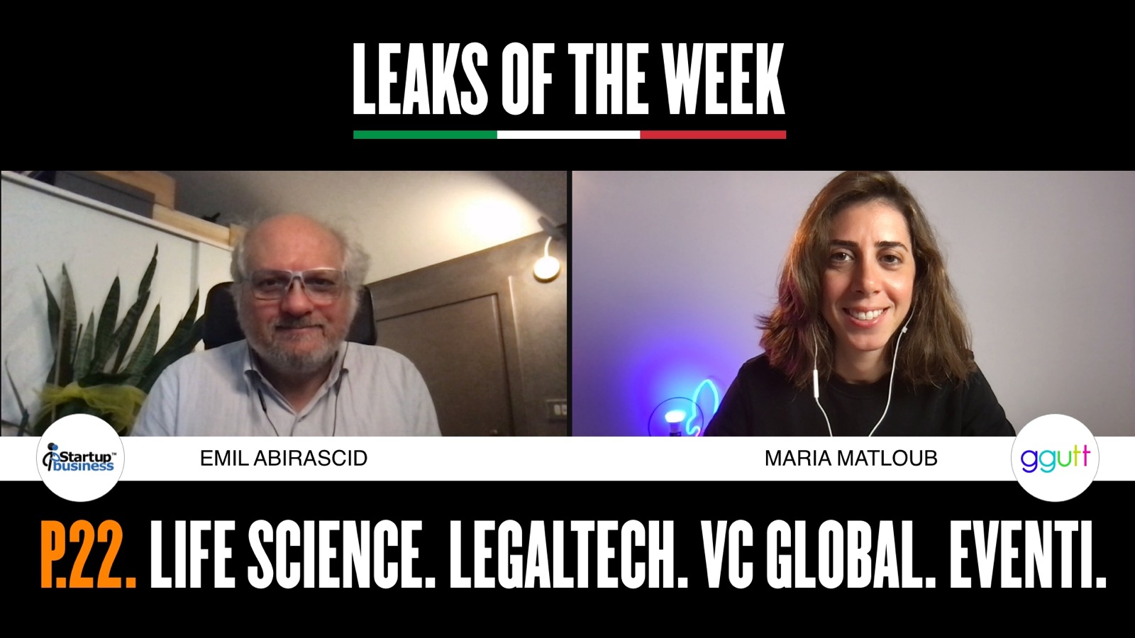 Leaks of the week #22, Life science, legal tech, venture capital