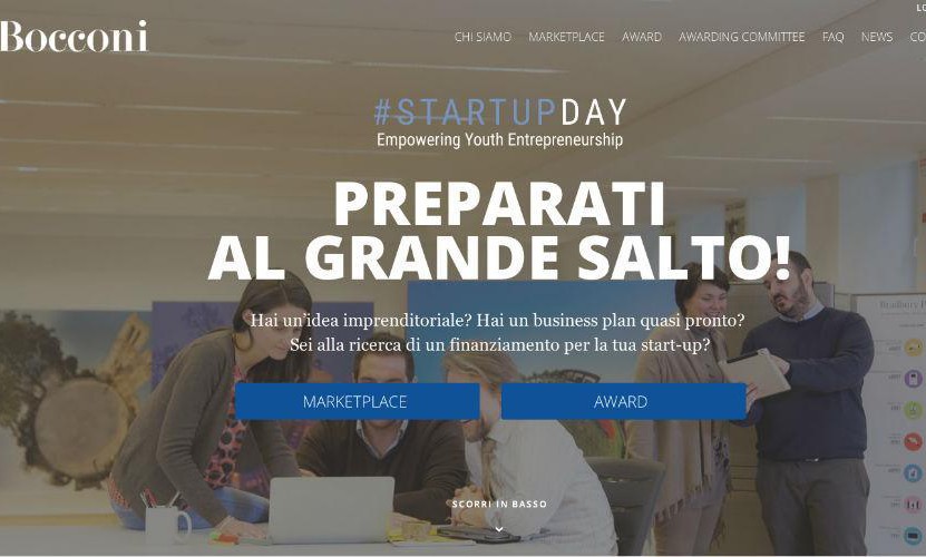 Bocconi Start-up Day Award